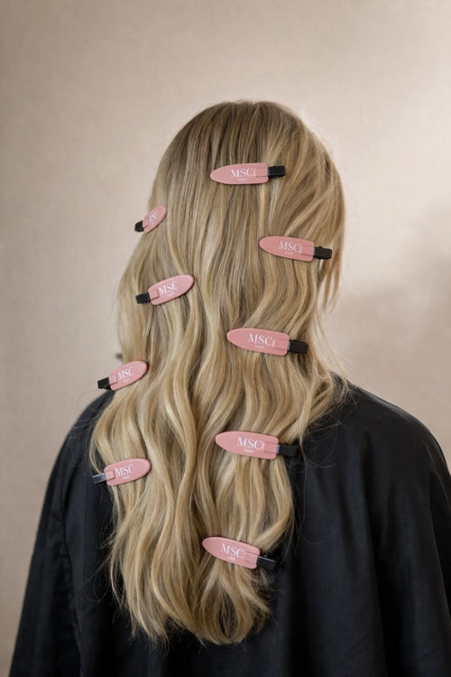 MSC Creaseless Hair Clips  Smooth Hold, No Marks