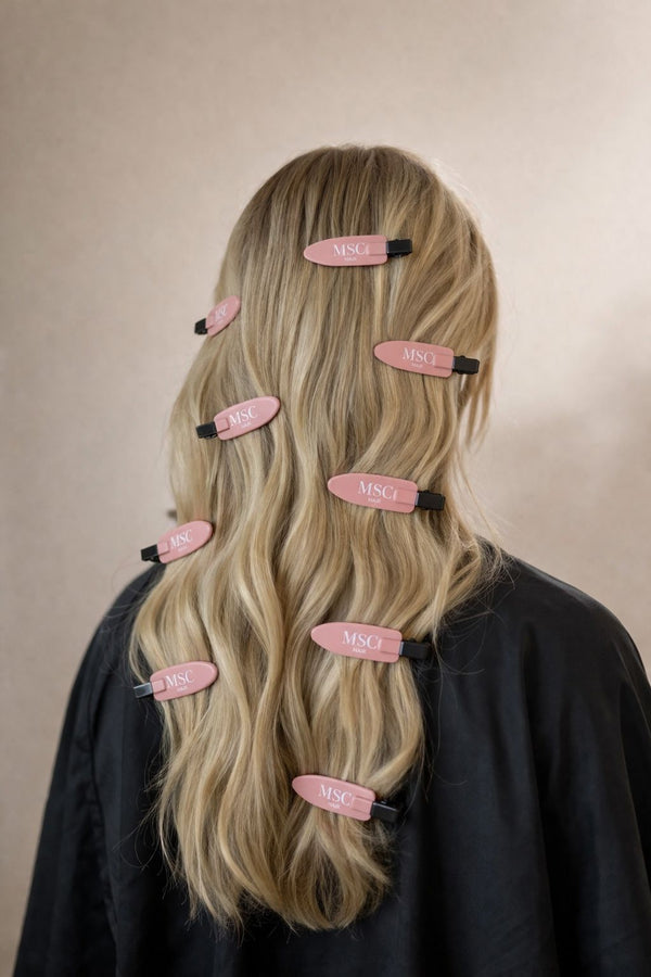 MSC Creaseless Hair Clips  Smooth Hold, No Marks